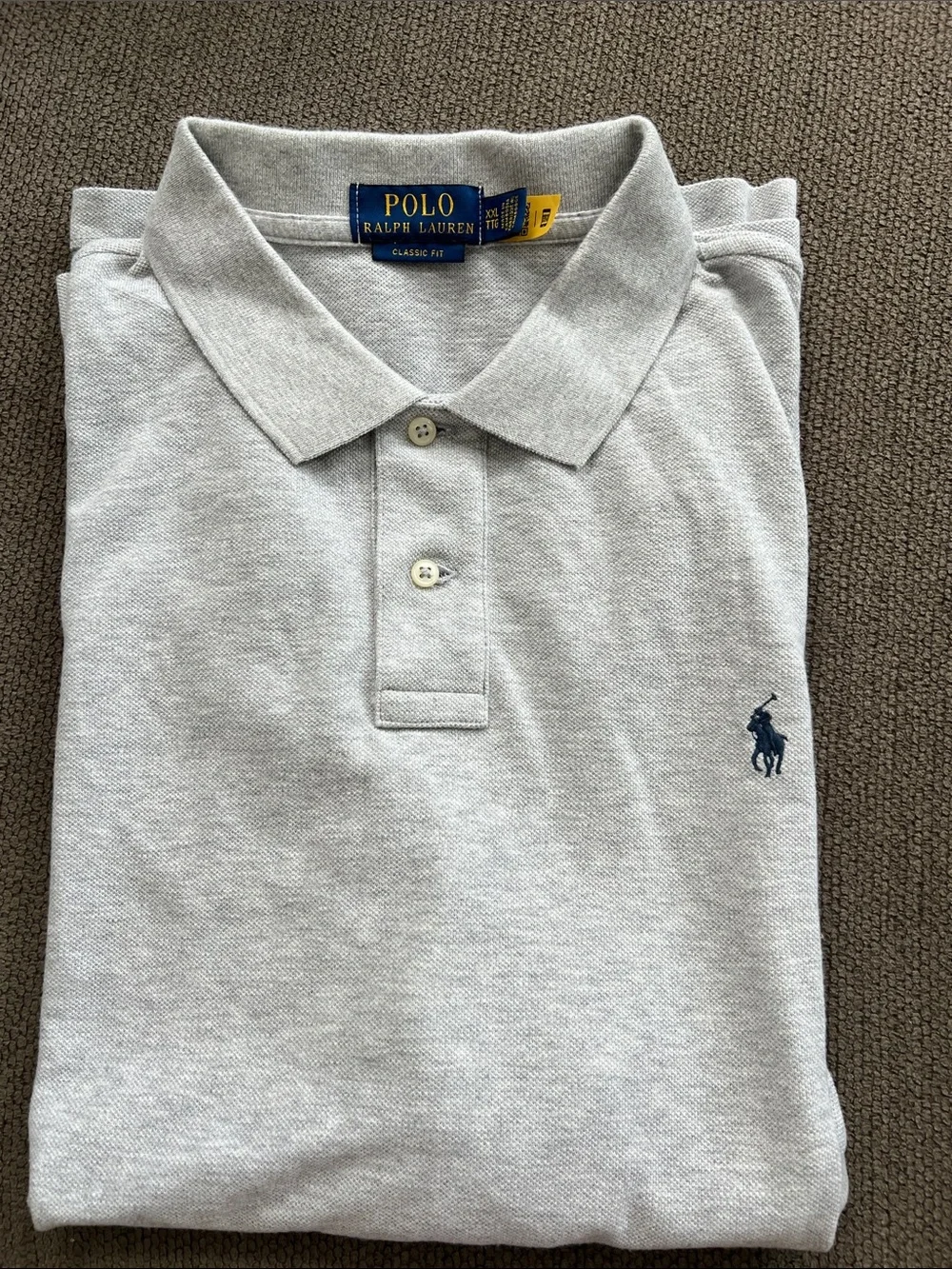 Polo by Ralph Lauren Light Grey Polo